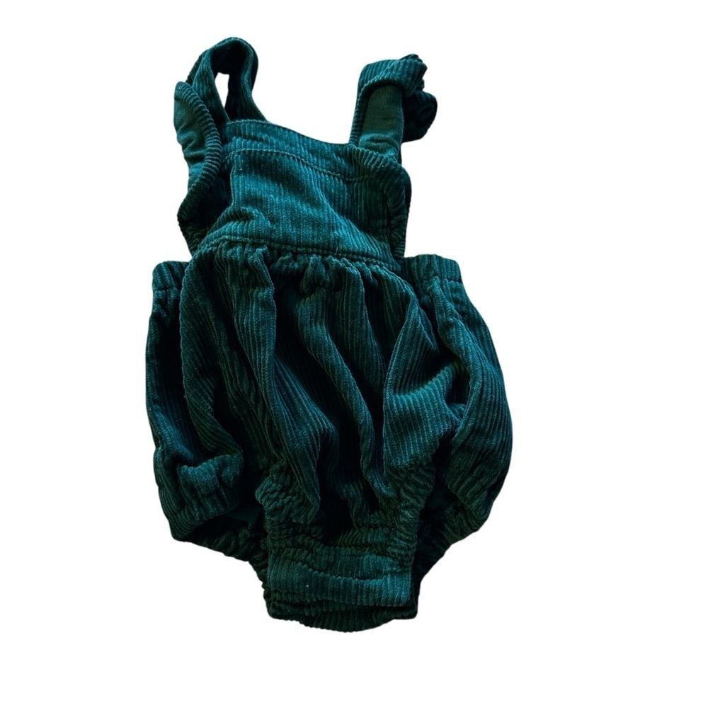 Old Navy Teal Corduroy Baby Romper